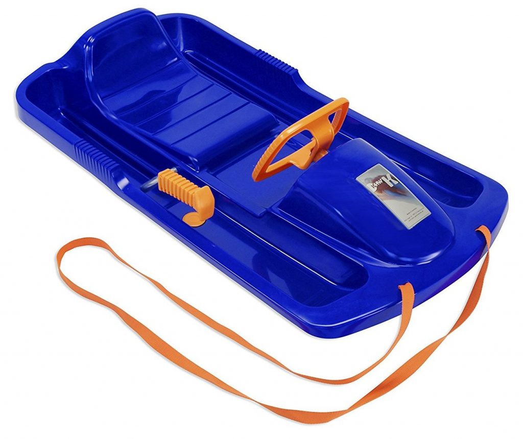 Hamax SNO Action Lenkschlitten, Kältebeständiges Polyethylen, 95 Cm, CE