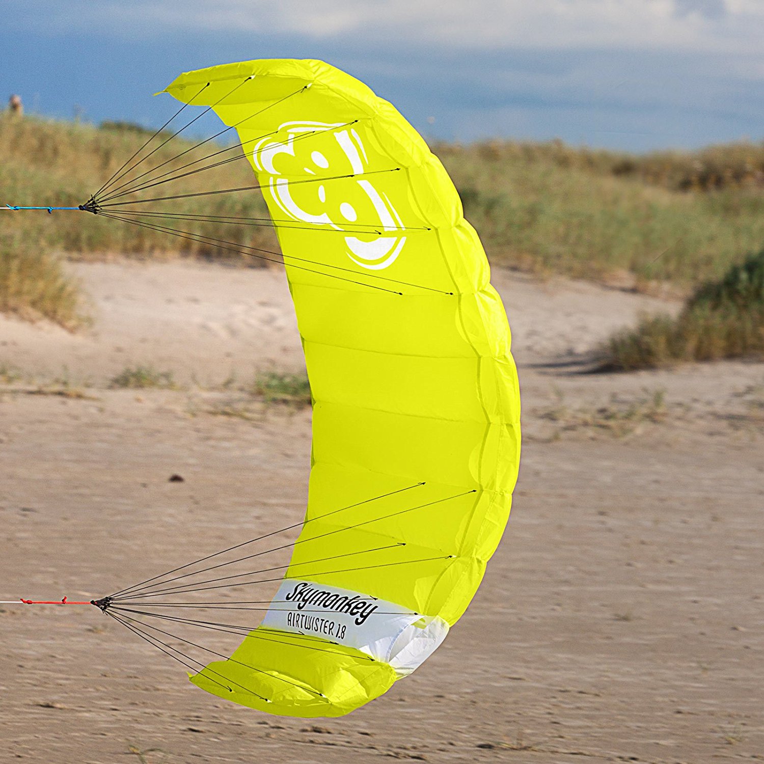 Lenkmatte Lenkdrachen Tragbarer Kite am Strand Sport für Sommer Wassersport 