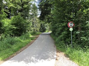 Tobelweg zur Gaisalpe _Beim Wanderparkplatz