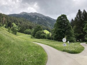 Tobelweg zur Gaisalpe _Weg zur Alpe