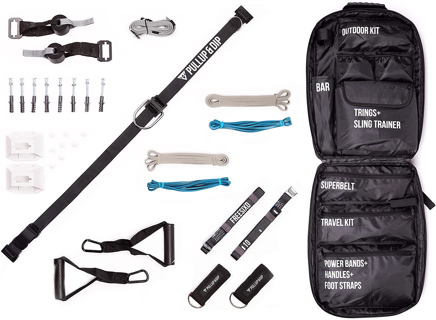 Schlingentrainer Set Mit Türanker - Verstellbares Ganzkörpertraining Für Zuhause & Outdoor