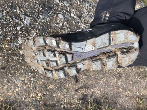 Sohle des On Cloudventure Waterproof