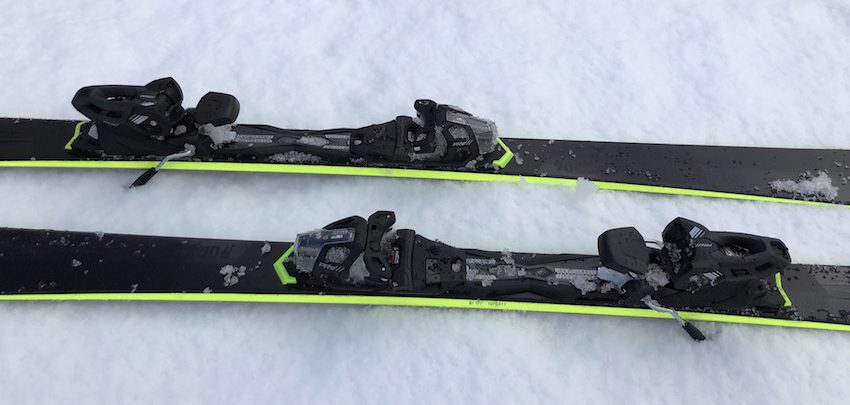 Bindung der WEDZE Piste 900 Ski von Decathlon